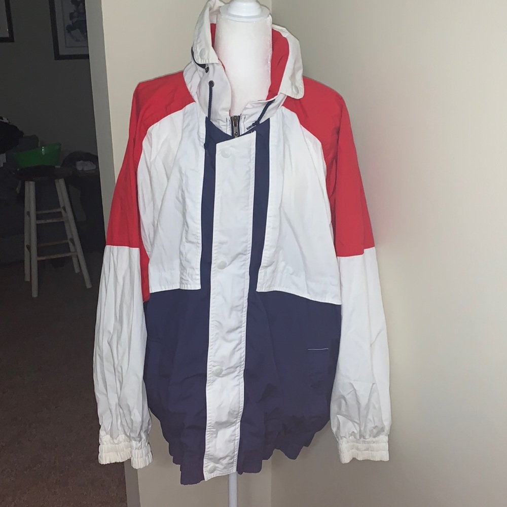 Vintage Mighty Mac Bomber Jacket Windbreaker 2x - image 1